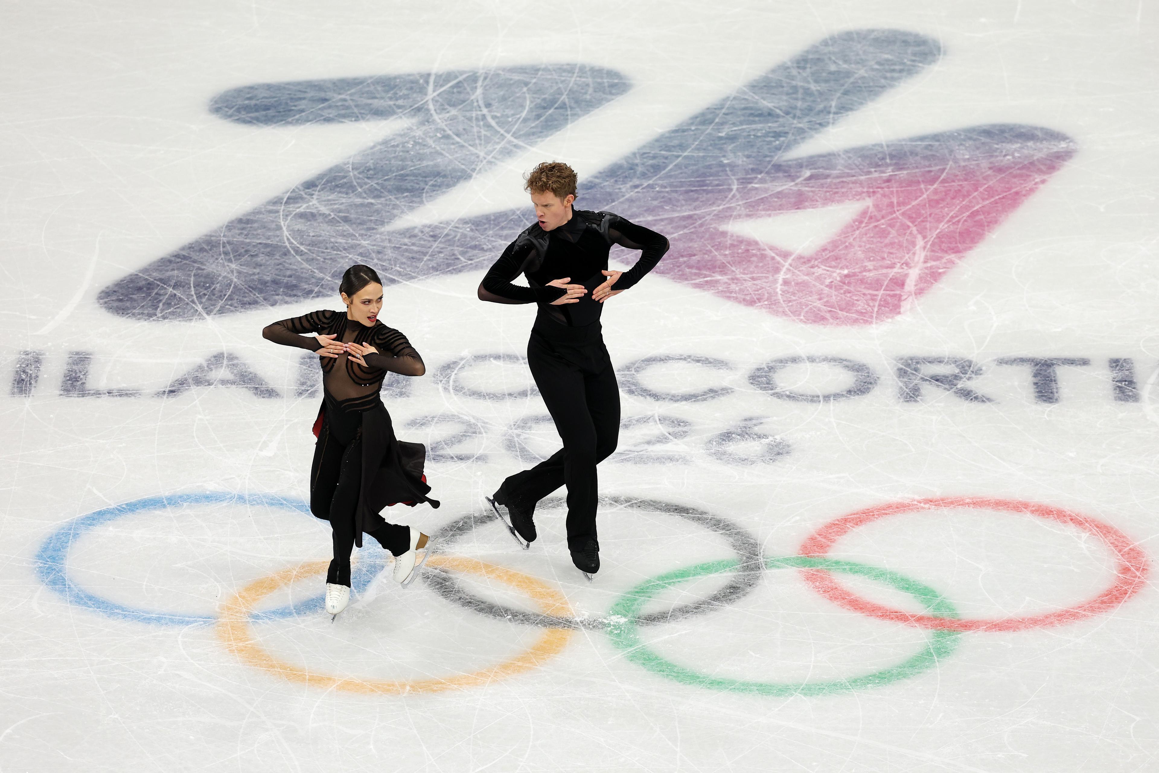 Chock & Bates, Fournier Beaudry & Cizeron favorites as Ice Dance starts with Rhythm Dance